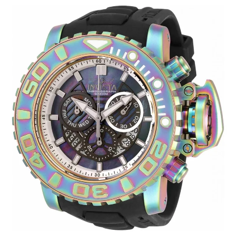 best luxury watches for men Invicta Men's Chronograph Watch - Sea Hunter Iridescent Case Black MOP Dial | 34726 best luxury watches for men Invicta Men's Chronograph Watch - Sea Hunter Iridescent Case Black MOP Dial | 34726