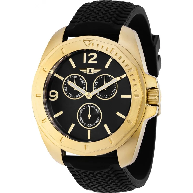 Luxury quartz watches with high-end movements Invicta Men's Watch - I by Invicta Yellow Gold Stainless Steel Case Strap | IBI36502 Luxury quartz watches with high-end movements Invicta Men's Watch - I by Invicta Yellow Gold Stainless Steel Case Strap | IBI36502