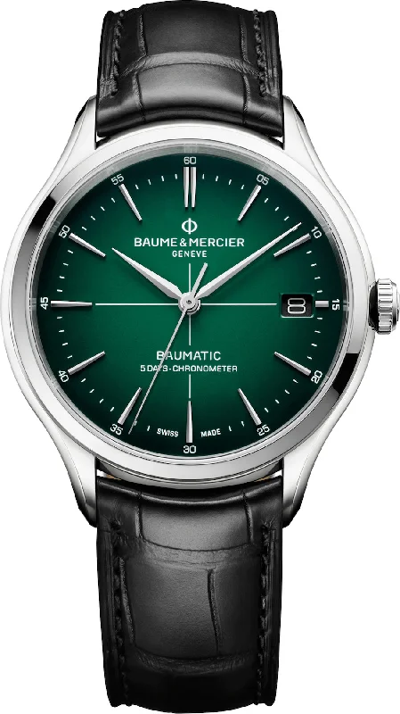 Luxury brand automatic watches for men   Baume et Mercier Watch Clifton Baumatic