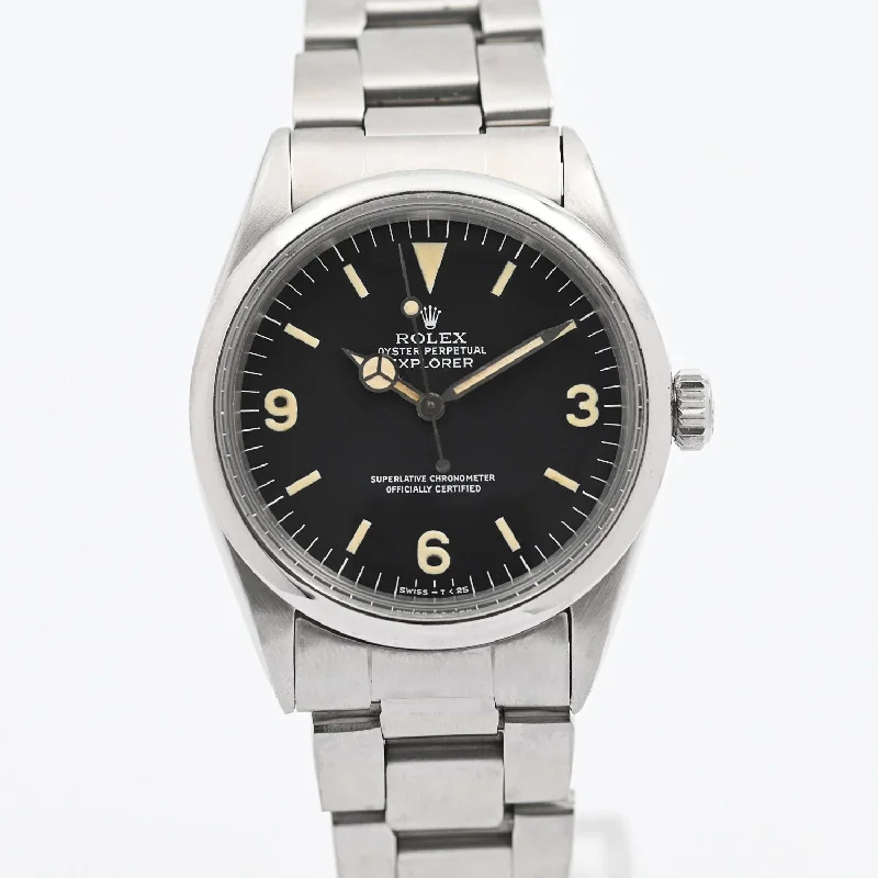 classic pocket watches for collectors   Rolex Explorer 36mm 1972