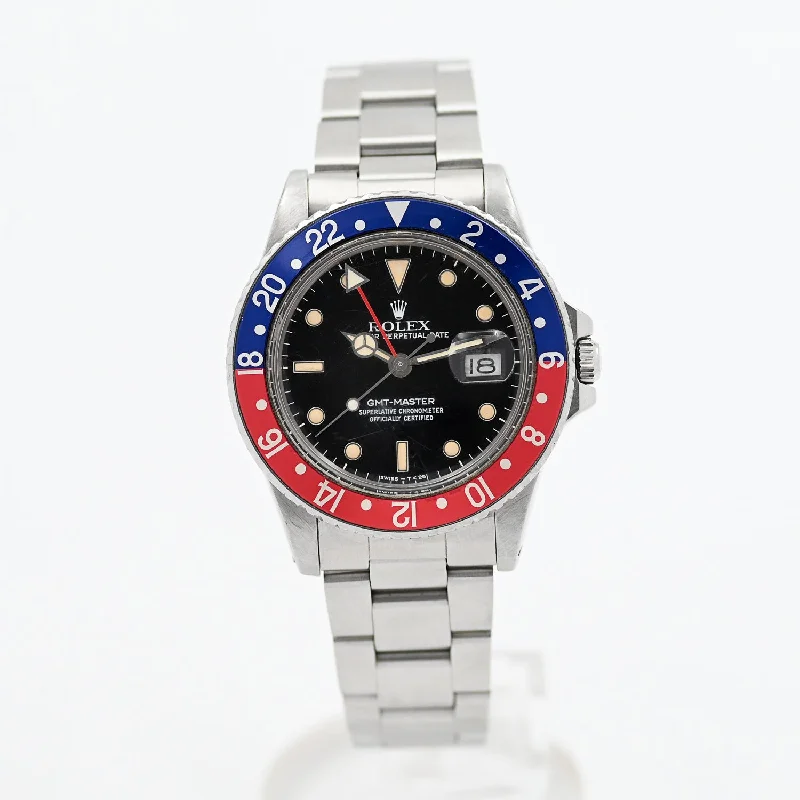 Watches made for exclusive collectors   Rolex GMT Master 40mm 1986