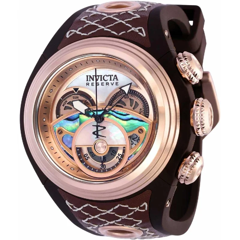 elegant dress watches for formal events Invicta Men's Quartz Watch - Reserve S1 Chronograph rose gold and mop dial | 38882 elegant dress watches for formal events Invicta Men's Quartz Watch - Reserve S1 Chronograph rose gold and mop dial | 38882
