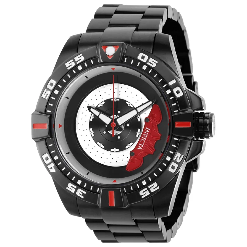 women’s watches with interchangeable bands   Invicta Men's Watch - S1 Rally Automatic Silver and Black Dial Bracelet | 37050