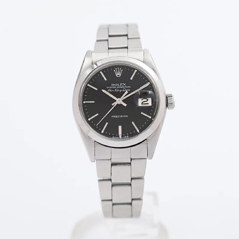 Watches with adjustable straps for a perfect fit   Rolex Airking Date 34mm