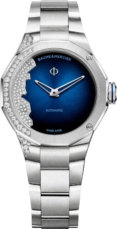 Men's dress watches with slim profile   Baume et Mercier Watch Riviera Coastline Automatic