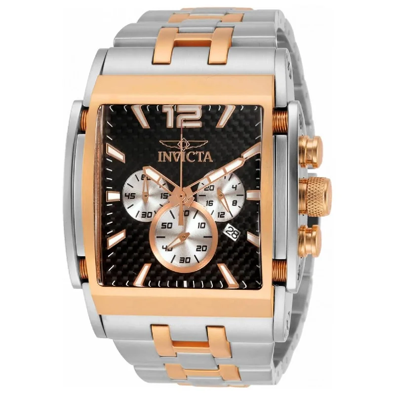watches with custom engravings for gifts Invicta Men's Chronograph Watch - Speedway Silver and Rose Gold Tone Case | 32587 watches with custom engravings for gifts Invicta Men's Chronograph Watch - Speedway Silver and Rose Gold Tone Case | 32587