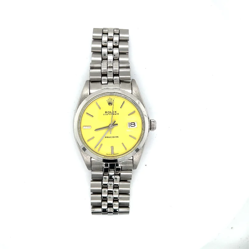 Casual watches for weekend outings   1971 Rolex Oyster Perpetual Date 35mm Yellow