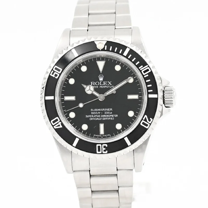 Luxury quartz watches with high-end movements   Rolex Submariner No Date 2008