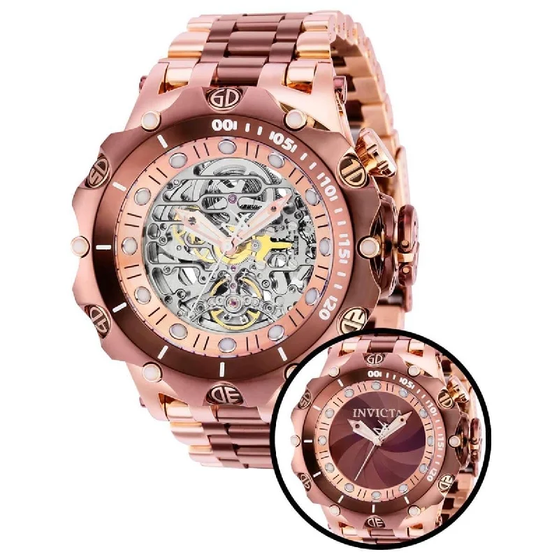 Casual watches for weekend outings Invicta Men's Watch - Reserve Venom Shutter Skeleton Dial Two Tone Bracelet | 36662 Casual watches for weekend outings Invicta Men's Watch - Reserve Venom Shutter Skeleton Dial Two Tone Bracelet | 36662