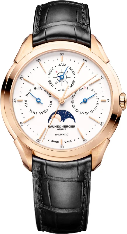 watches with custom engravings for gifts   Baume et Mercier Watch Clifton Baumatic Mens