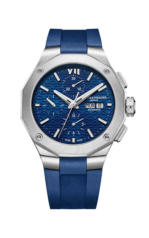 watches with custom engravings for gifts   Baume & Mercier Riviera 10623