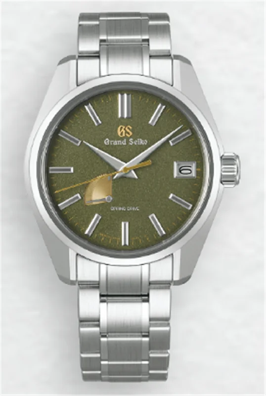 Luxury brand automatic watches for men   Grand SeikoKatana Green Dial SBGA491