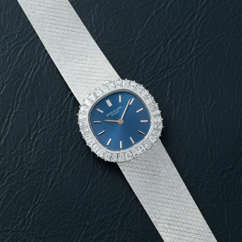 Modern design square dial watches   Patek Philippe Ellipse Ladies Dress Watch