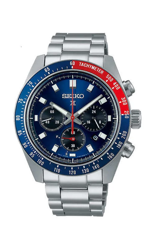 Watches with adjustable straps for a perfect fit   Seiko Prospex Speedtimer Watch SSC913P1