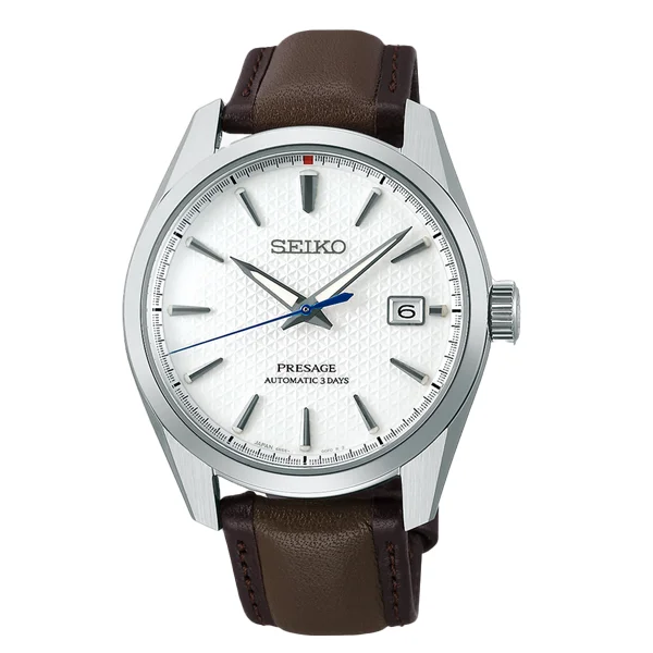 Men's dress watches with slim profile   Seiko Presage Sharp Edge Seiko Watchmaking 110th Anniversary Limited Edition