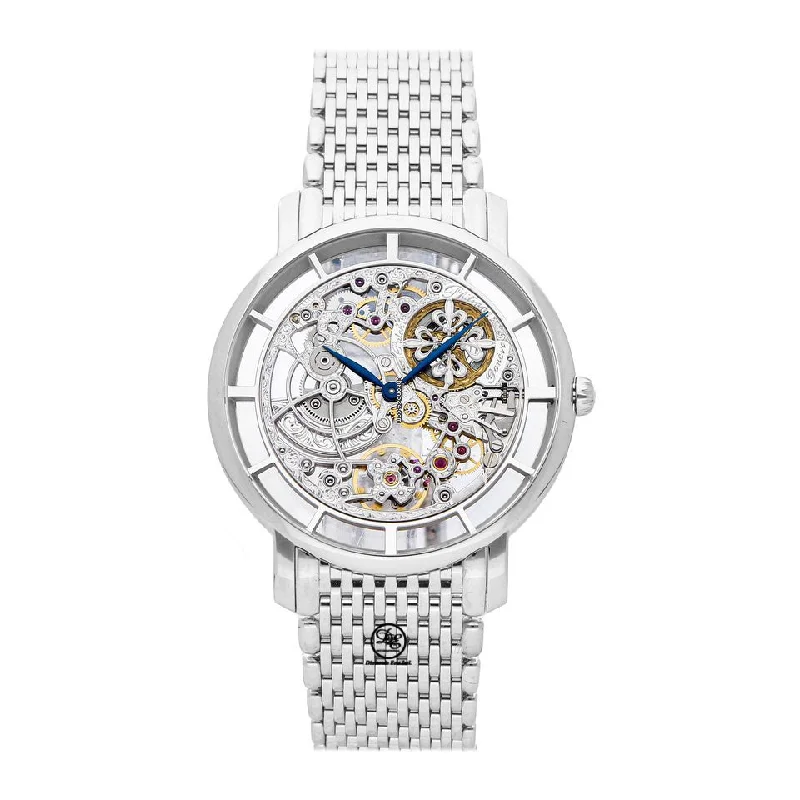 Watches with classic style for timeless appeal   Patek Philippe Complications 5180/1G-010 Ultra Thin Skeleton MovemenQt With Hand-Engraved Decoration *UNWORN*