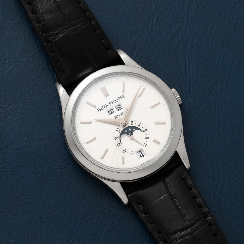 elegant dress watches for formal events   Patek Philippe Annual Calendar Moonphase