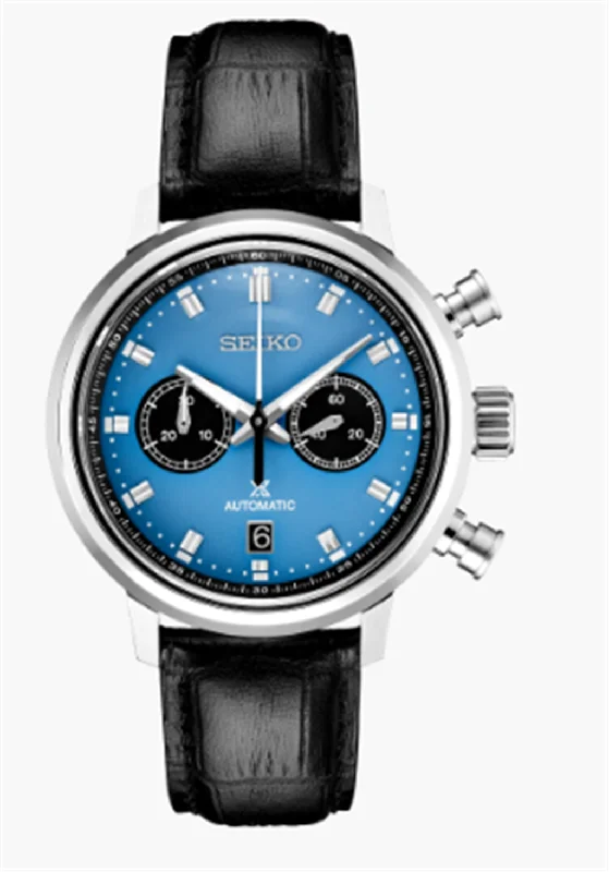 watches with custom engravings for gifts   Seiko Prospex Speedtimer SRQ039